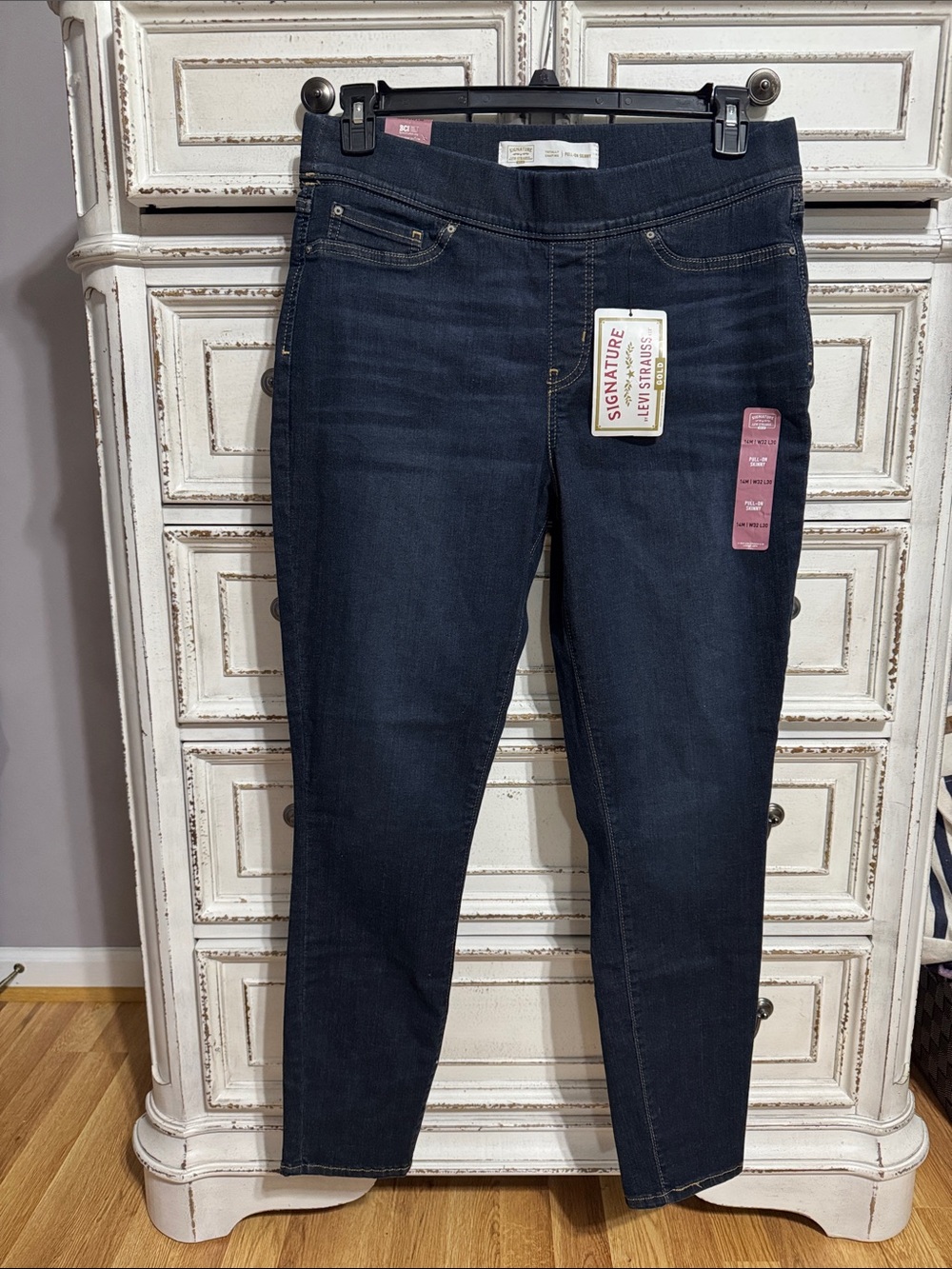 Levi's Pull On 14M Dark Indigo Skinny Jeans